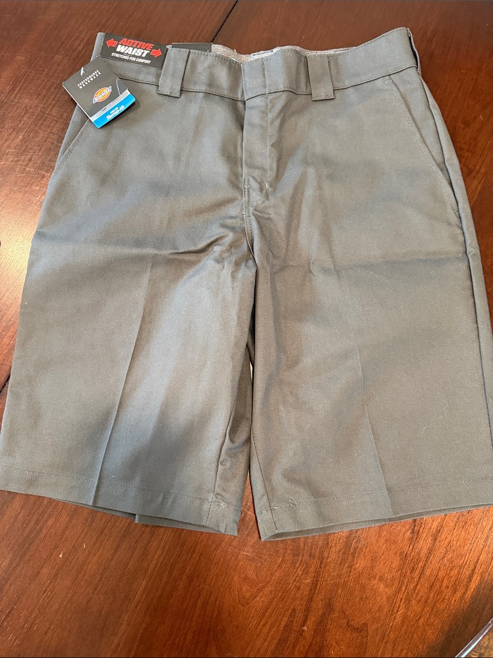 Dickies Men’s Gray Flat Front Work Shorts